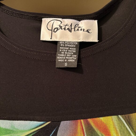 Parisline Layered Colorful Long Sleeve Dress S NWOT - Picture 3 of 11